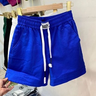 Quần Short Nữ Mùa Hè Phong Cách Mới Micro Co Giãn Đa Năng Co Giãn Miếng Dán Cao Cấp Quần Ống