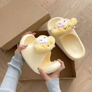 Năm Hoạt Hình Dễ Thương Sang Trọng Búp Bê Dép Nữ Lưới Mùa Hè Ins Phong Cách Đế Dày Khử Mùi Nh