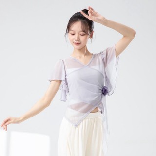 điệu nhảy cổ điển vần gạc nữ cổ tích hoa khiêu vũ lưới trên cơ thể thực hành quần áo Trung Quốc
