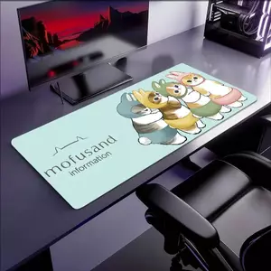 Cat Rubber Desktop XXL Desk S Chống Trơn Trượt M-mofussands Chơi Game Dày Lớn MousePad Văn Phòng Dễ Thương