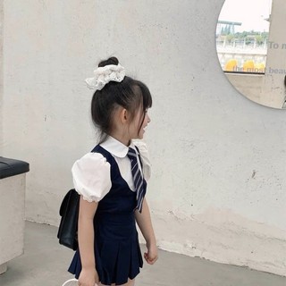 Bộ đồ nữ sinh phong cách đại học Hàn Quốc JK đồng phục áo sơ mi nữ hai mảnh phong cách khuôn viên t