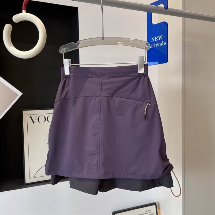Thiết kế dây rút, nhẹ, chống thấm nước, nhanh khô Quần short chữ A, váy công sở, mùa hè nữ