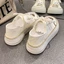 giày vải mỏng niche giày trắng hoạt hình giày thể thao đa năng thoáng khí