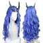 Hoạt Hình Nezha 2 Demon Boy Chaos Sea Long Xoăn Tóc Dì Biển Rồng Ao Run COS Highlight Tóc Giả