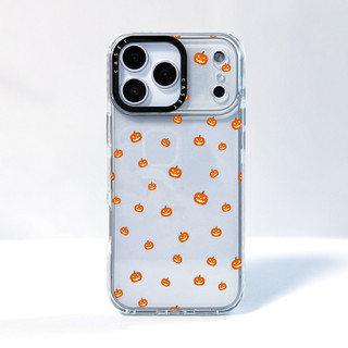 Vỏ dán đèn lồng bí ngô Hallowmas Tương thích cho IPhone 12 13 14 15 16 17 Pro Max 12 13 Mini Cover X XR XS Max Silicone Soft Clear SE 2022 6 7 8 Plus 17 Vỏ chống sốc AIR