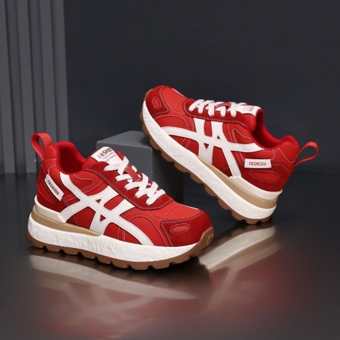 Giày bố,giày nữ đế dày tăng chiều cao đế mềm nhẹ,giày thể thao Forrest Gump