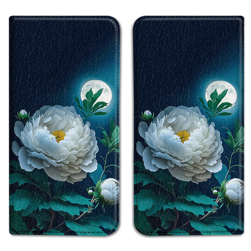 Ốp Da Camellia Retro Thích Hợp Cho Apple iPhone 12 Mini 13 14 Pro max Vỏ Bảo Vệ Điện Thoại Di Động