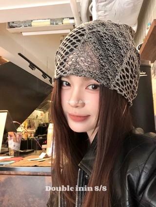 Mũ Nữ lưới mỏng lạnh phong cách Blogger Hàn Quốc cho xuân hè
