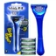 Schick Comfort Razor Warrior 3 Blade Nam Học Sinh Hướng Dẫn Sử Dụng Máy Cạo Râu Lưỡi Dao Đức Ba Lớp
