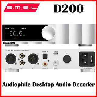 Bộ giải mã âm thanh để bàn SMSL D200 sử dụng chip DAC Rohm BD34352EKV