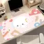 Miếng Lót Chuột Dễ Thương Game Thủ Notebook Màu Hồng Mousepad Bàn Phím Miếng Lót C-cogimyun Kawaii Anime Chuột Thảm Chơi Game Hoạt Hình Để Bàn Thảm Cho Bé Gái