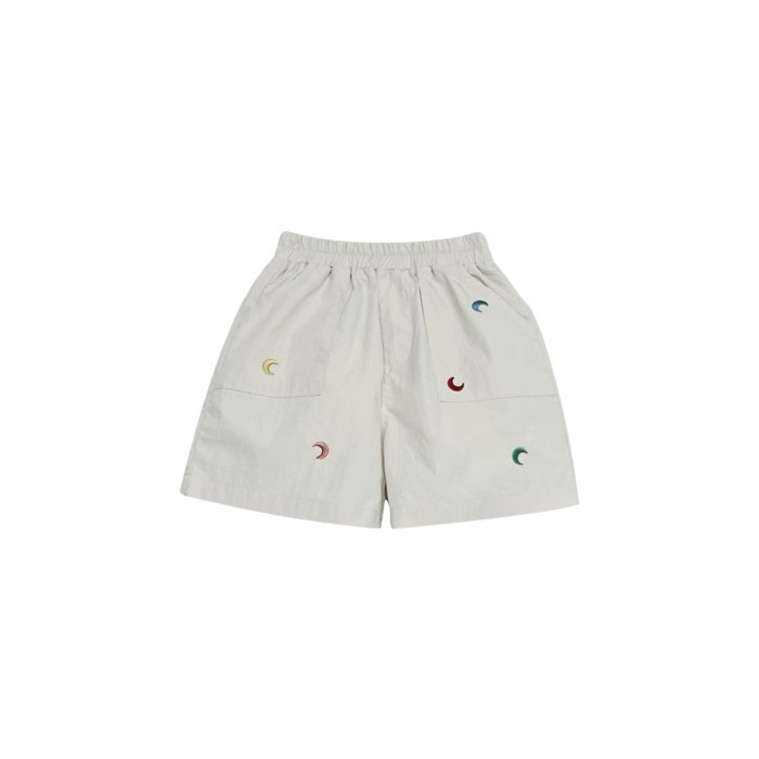Quần Short Mỏng Thêu Phong Cách Retro Quần Âu Mùa Hè Trẻ Sơ Sinh Và Trẻ Nhỏ Nam Và Nữ