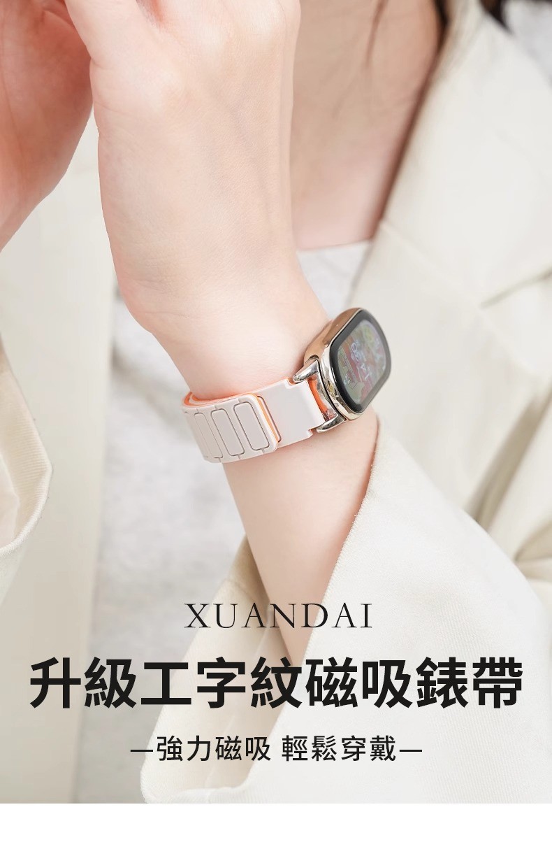 Dây đeo vòng silicon cho Xiaomi Mi Band 10 9 8 Vòng đeo tay từ tính có thể thay thế Correa cho dây đeo đồng hồ thể thao Xiaomi Band 10 – ảnh mô tả chi tiết 1