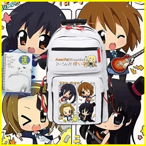 Ba lô đi học K-ON Light Tone Girl Hàng hóa Hirazawa Weiqiuyama Mio Nakano Azusa Anime Ba lô nam nữ hai chiều