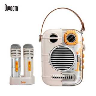 Loa Bluetooth di động Divoom Spark-Pro - Loa Karaoke - Âm thanh mạnh mẽ