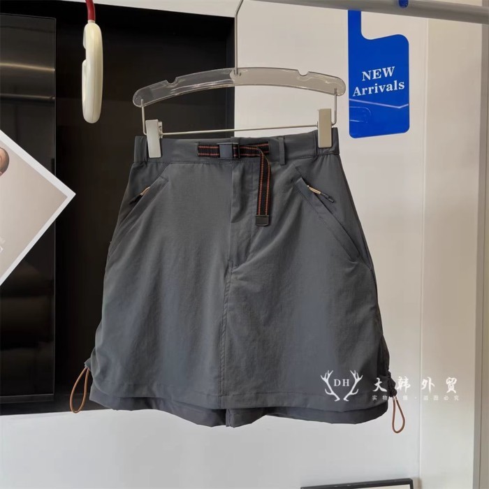 Thiết kế dây rút, nhẹ, chống thấm nước, nhanh khô Quần short chữ A, váy công sở, mùa hè nữ