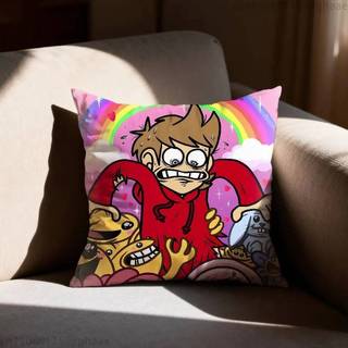 Anime Eddsworld Tord Gối Sofa Phòng Khách Phòng Ngủ Đầu Tựa Lưng Đệm Vuông Đệm Ngủ Thời Gian