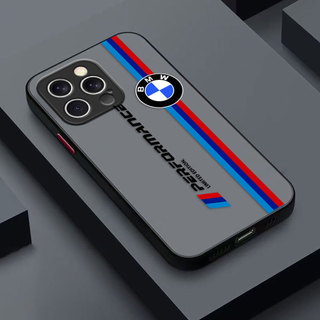 Xe thể thao sang trọng BMW Logo Cover Matte Ốp điện thoại cho IPHONE APPLE 17 AIR 16 15 14 13 12 MINI 11 PRO MAX PLUS Ốp lưng DIY Shell Điện thoại di động
