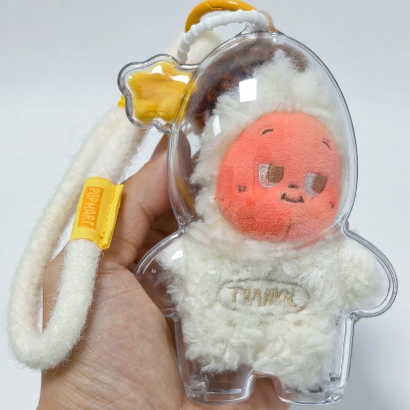 3 Chiếc Twinkle Twinkle Savor the Moment Series Vỏ Bảo Vệ HD Trong Suốt Sang Trọng Búp Bê Chống Bụi Hộp Bảo Quản Acrylic Phụ Kiện Mặt Dây Chuyền Búp Bê