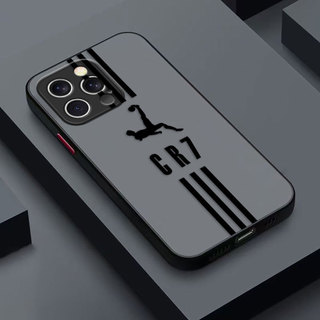 Bóng Đá Siêu Sao Ronaldo CR7 Bao Mờ Ốp Lưng Điện Thoại IPHONE APPLE 17 AIR 16 15 14 13 12 MINI 11 PRO MAX PLUS Ốp Lưng DIY Shell Điện Thoại Di Động