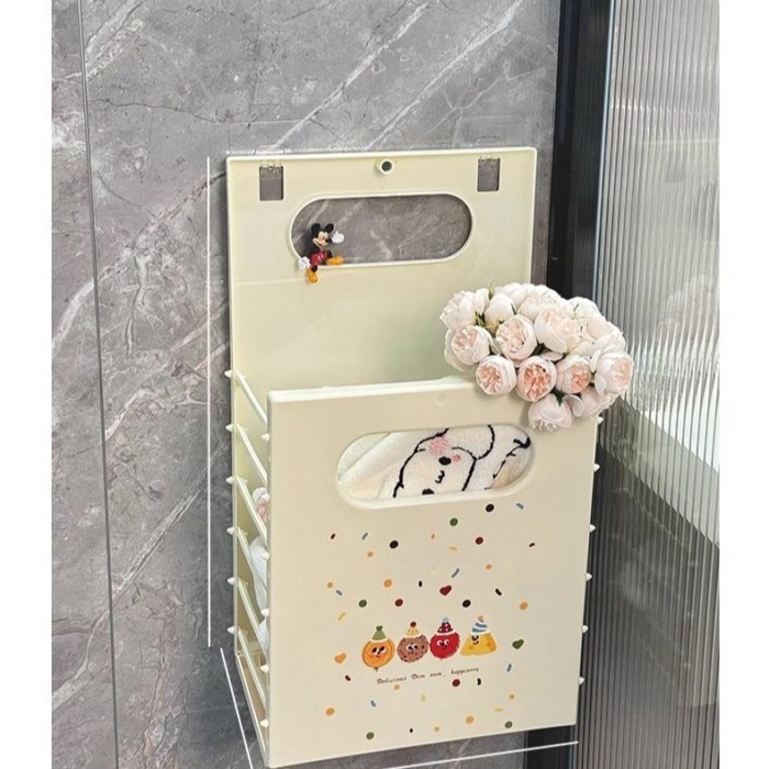 Giỏ đựng quần áo bẩn Giỏ đựng đồ vệ sinh Phòng tắm có thể gập lại Giỏ đựng quần áo bẩn
