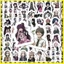 Miếng Dán Danganronpa (118 Tờ) Danganronpa Biểu Tượng Cảm Xúc Gói Miếng Dán Hai Chiều Hàng Hóa Trang Trí diy Anime Chống Thấm Nước Sổ Tay Dán