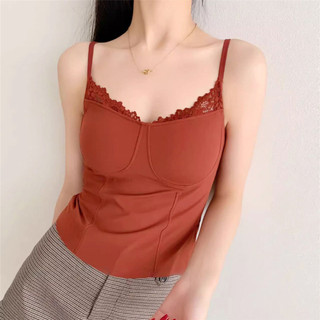 Áovest tích hợp miếng lót ren mềm mại cho nữ, phù hợp với thanh niên