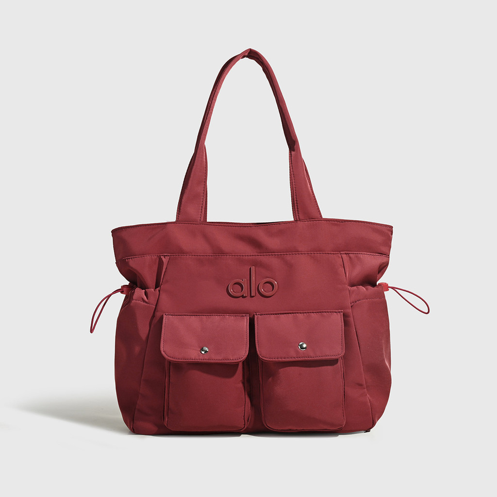 A alo Retro Túi Messenger Nữ Dung Tích Lớn Túi Đeo Vai Học Sinh Trung Học Cơ Sở Lớp Di Động Vải
