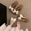 Super Fairy Bow Flat Flip-flops Women's Summer Sandals New Hot Style Skirt Non-slip