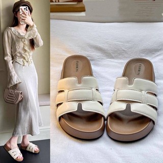 Summer New Fashion Super Hot High-end Birkenstock Slippers Women's Summer Outer Sandals Thick