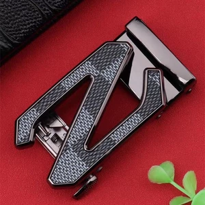 Đầu khóa thắt lưng Đầu khóa tự động cao cấp Đầu một đầu Khe cắm thẻ mới Thanh niên Thắt lưng kinh doanh thông thường Internet Người nổi tiếng Thắt lưng Phụ kiện
