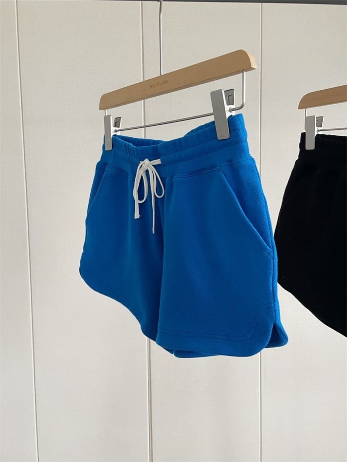 Quần short thể thao vải bông mỏng mùa hè dành cho nữ