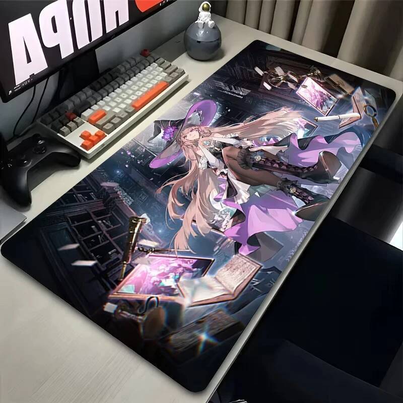 Miếng Lót Chuột Kawaii Magic Anime Girl Herta Game Honkai Star Rail Laptop Bàn Phím Miếng Lót PC Phụ Kiện Chơi Game Bàn Chuột Thảm Mousepad