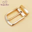Waner Nam Và Nữ Thắt Lưng Khóa Đầu Đơn Đầu Hợp Kim Cao Cấp 3.5cm Hoa Hồng Vàng Pin Khóa Đầu Niche Thắt Lưng Phụ Kiện