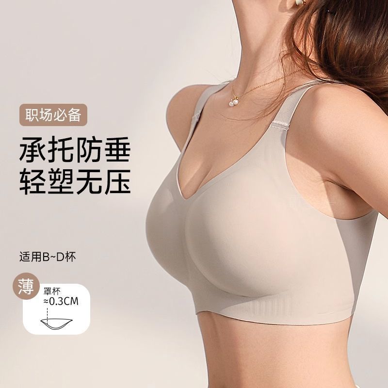 Áo Ngực Nữ Size Lớn, Chống Chảy Xệ, Mỏng Nhẹ Phong Cách Spring 2025