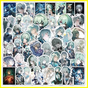 Nhãn dán Anaxagoras (68 tờ) Honkai Starry Sky Railway Khắc Nhãn dán mùa hè ins Style Trang trí ngoại vi có giá trị cao Vỏ điện thoại sổ tay tự làm