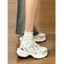 New Sports Dad Shoes For Women, Summer Breathable Thin Mesh Student Lightweight Shock-absorbi