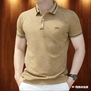 Nam Polo Áo Sơ Mi Nam Quần Áo Công Sở Phong Cách Thường Ngày Áo Polo Tối Giản Quần Áo Áo Áo Polo Áo Quá Khổ Họa Tiết Retro Ngoài Trời Dạo Phố 04
