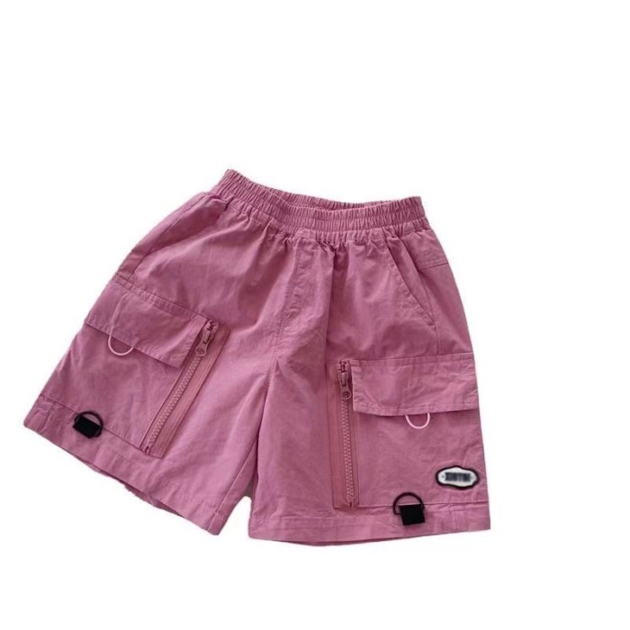 Quần short yếm bé gái kiểu mới, quần lửng mỏng mùa hè, kiểu dáng được ưa chuộng dành cho trẻ