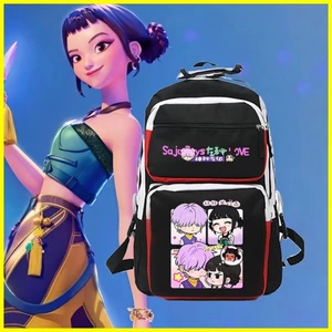 Ba lô Schoolbag kpop Lumi Zoe The Witch Hunters Cùng phong cách Hàng hóa Anime Hai chiều Schoolbag Nam Nữ Ba lô học sinh