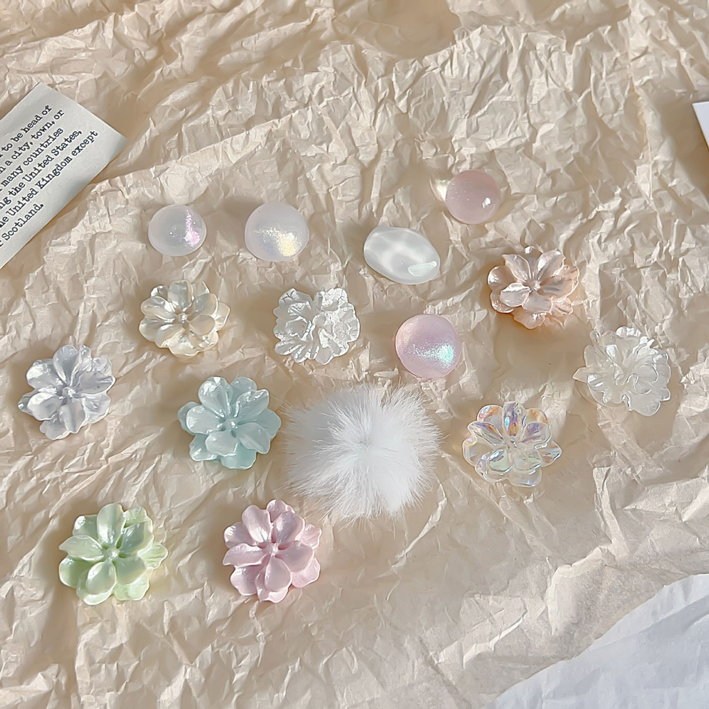 Sản phẩm mới Handmade Phong cách mới Giày khóa giày sáng tạo Hoa