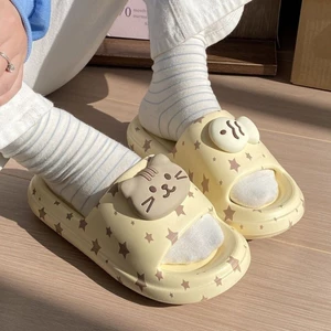 Dép dành cho nữ trong nhà chống trượt đế mềm EVA nhẹ dễ thương dép sandal