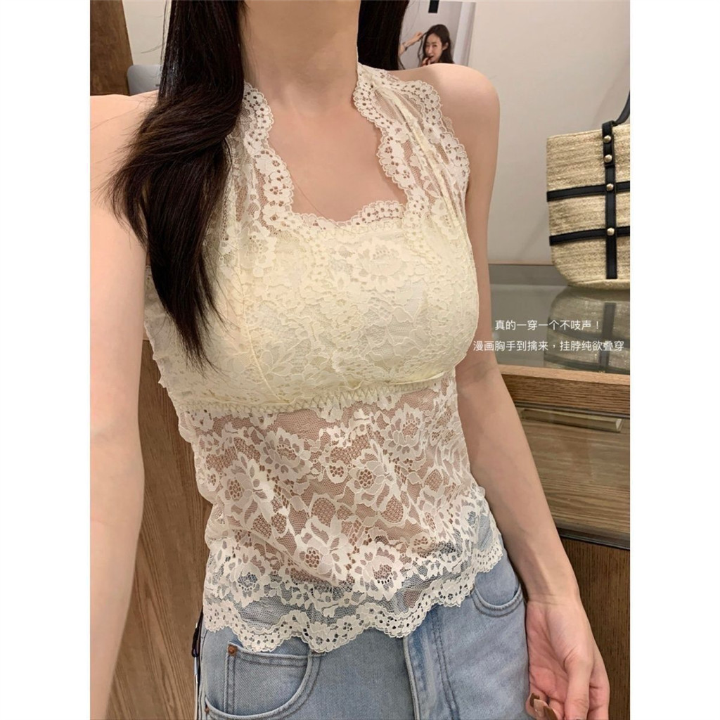 Camisole dây lưng đẹp với miếng lót ngực, thiết kế slim fit phù hợp phong cách thời trang