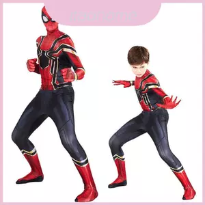 Bộ Đồ Người Nhện Sắt Siêu Anh Hùng Trang Phục Cosplay Áo liền quần Tay Nghề Tinh Tế Với
