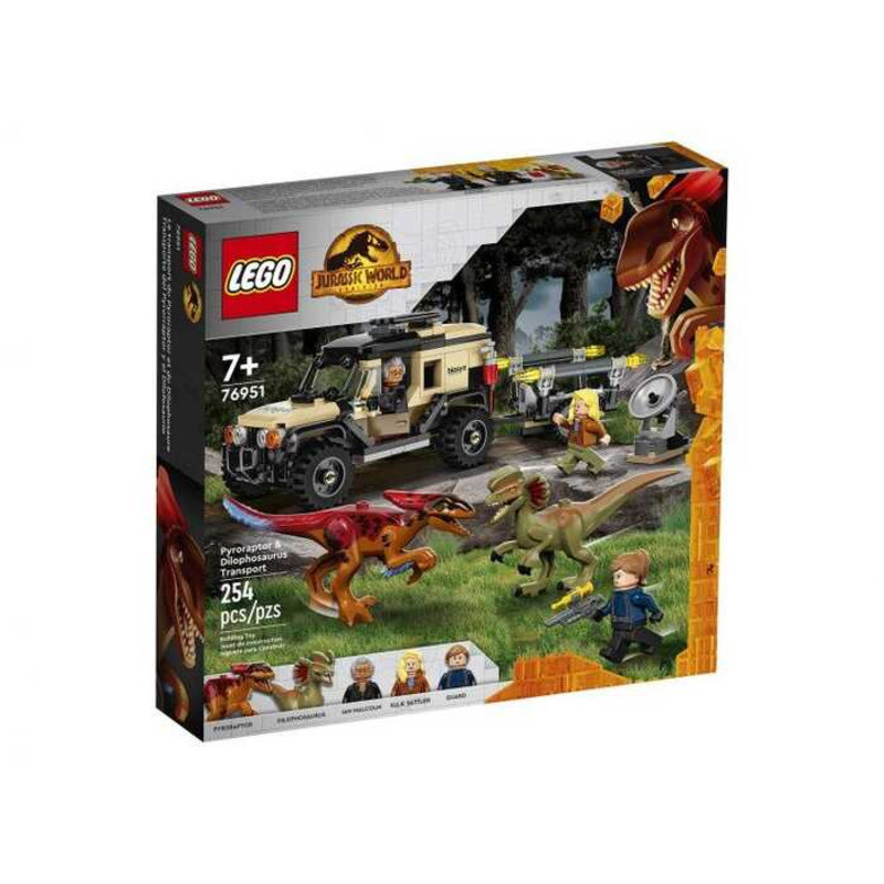 LEGO Jurassic World 76951 Xe vận chuyển Pyroraptor và