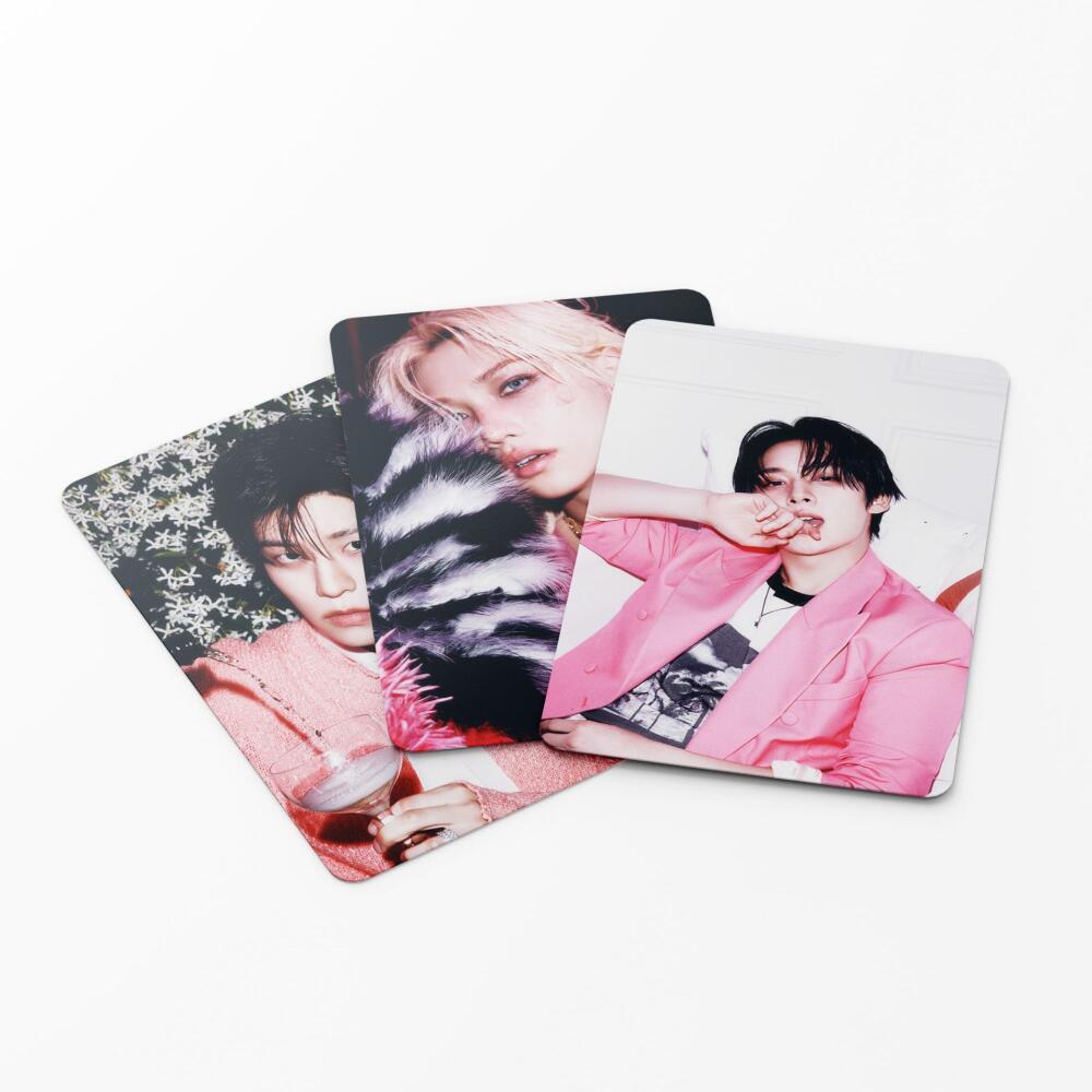 LINXX 55 Chiếc Stray Kids DO IT Album Lomo Cards Bộ Sưu Tập Quạt Thẻ Laser Kpop Boy Band Merch Ngày Lễ Quà Tặng Cho Người Hâm Mộ Sưu Tập Lấp Lánh Miếng
