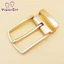 Waner Nam Và Nữ Thắt Lưng Khóa Đầu Đơn Đầu Hợp Kim Cao Cấp 3.5cm Hoa Hồng Vàng Pin Khóa Đầu Niche Thắt Lưng Phụ Kiện