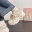 Ultra-light Sports Shoes For Women, New Season White Shoes, Soft-soled Dad Shoes, Casual Thic