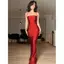 Đầm ghép không tay thanh lịch mùa hè với Bodycon vừa vặn và chất liệu phản quang cho nữ