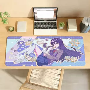 D-DDLC Miếng Lót Chuột Chống Trơn Trượt Để Bàn Thảm PC Laptop Phụ Kiện Cao Su Bàn Phím Văn Phòng Game Thủ Lớn Decoracion